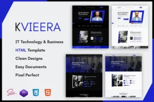 Mua Kvieera - IT Technology & Business HTML Template giá rẻ