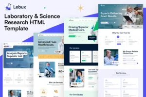 Mua Labux - Laboratory & Research HTML5 Template giá rẻ