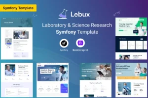 Mua Labux - Laboratory & Research Symfony 7 Template giá rẻ
