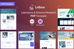 Mua Labux - Laboratory & Science Research PHP Template giá rẻ