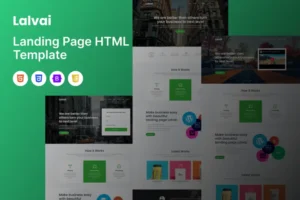 Mua Lalvai - Landing Page HTML Template giá rẻ