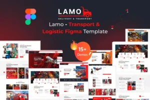 Mua Lamo - Transport & Logistics Figma Template giá rẻ