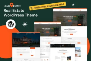Mua Land Estate - Real Estate WordPress Theme giá rẻ