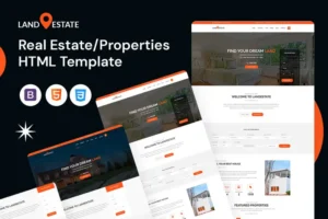 Mua Land Estate - Real Estate/Properties HTML Template giá rẻ