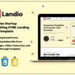 Landio – Creative Startup HTML Landing Page
