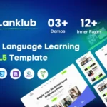 Lanklub – Multi Language Learning HTML Template