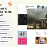 LANSER – Corporate & Business HTML Template