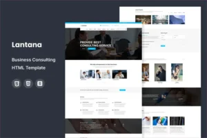 Mua Lantana - Business Consulting HTML Template giá rẻ
