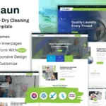 Laun – Laundry Service & Dry Cleaning HTML Templat