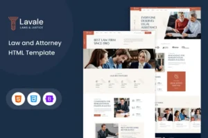 Mua Lavale | Law and Attorney HTML Template giá rẻ