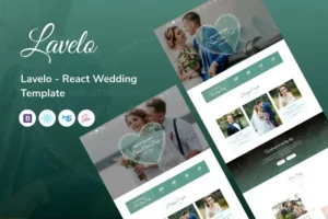 Mua Lavelo - React Wedding Template giá rẻ