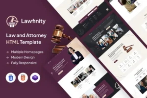 Mua Lawfinity | Law and Attorney HTML Template giá rẻ