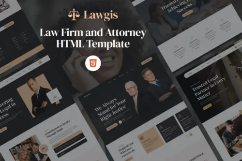 Mua Lawgis - Law Firm and Attorney HTML Template giá rẻ