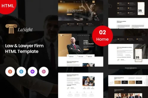 Mua Lawsight - Law & Lawyer Template giá rẻ