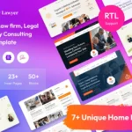 Lawsy – Lawyer, Law firm & Attorney HTML Template
