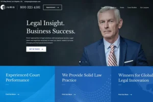 Mua Lawyer & Law Firm Website Template giá rẻ