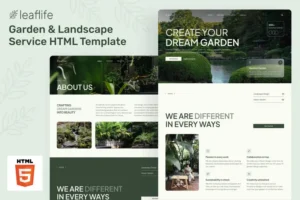 Mua LeafLife - Garden & Landscape Service Template giá rẻ