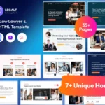Legalt – Law Lawyer & Attorney HTML Template