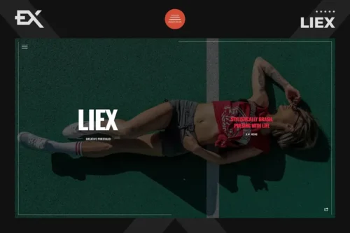 Mua Liex - Creative One Page Portfolio Template giá rẻ