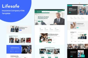 Mua Lifesafe-Insurance Company HTML Template giá rẻ