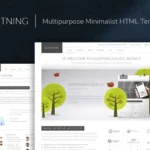 Lightning – Multipurpose Minimalist HTML Template