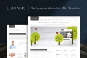 Mua Lightning - Multipurpose Minimalist HTML Template giá rẻ