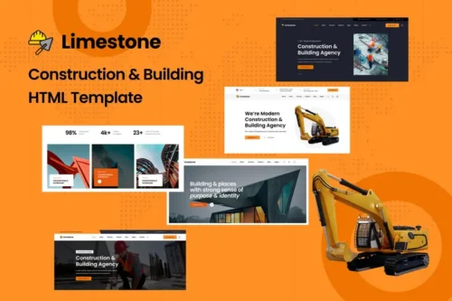 Mua Limeston - Construction & Building HTML Template giá rẻ