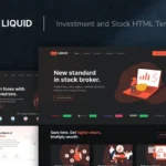 Liquid – Investment and Stock HTML Template