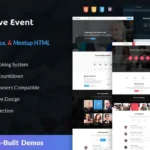 Live Event – Conference & Meetup HTML Template