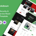 Lockdown – Security & CCTV React Next Js Template