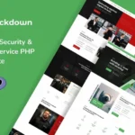 Lockdown – Security & CCTV Service PHP Template
