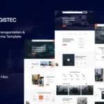 Logistec – Transportation & Logistics Figma