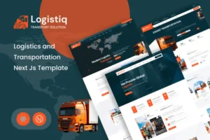 Mua Logistiq - Logistics and Transportation Next Js giá rẻ