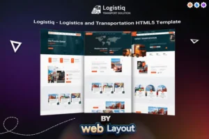 Mua Logistiq - Logistics, Transportation HTML Template giá rẻ