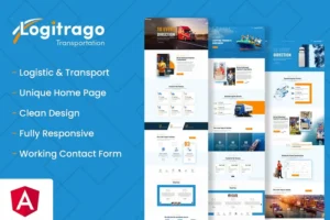 Mua Logitrago - Transport & Logistics Angular Template giá rẻ