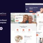 Lovegiver – Senior Care React Next Js Template