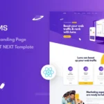 Lums – SEO Landing React NextJS Template