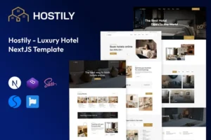 Mua Luxury Hotel React NextJS Template giá rẻ