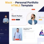 Mack – Personal Portfolio HTML5 Template