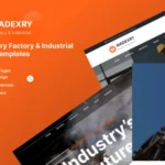 Madexry – Factory & Industrial HTML Template