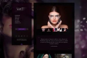 Mua Makeup | Barbershop HTML Template giá rẻ