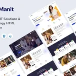 Manit – IT Solutions & Technology HTML Template