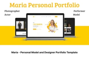 Mua Maria - Personal Portfolio Template giá rẻ