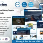Marino – Fishing & Sea Hobby HTML Template