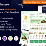 MarketPro – eCommerce Multivendor HTML Template