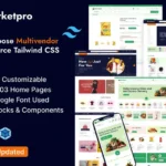 MarketPro – eCommerce Multivendor Tailwind CSS