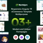 MarketPro – Responsive Angular 19 eCommerce