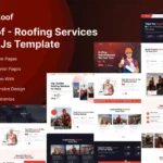 Maroof – Roofing Services React Js Template