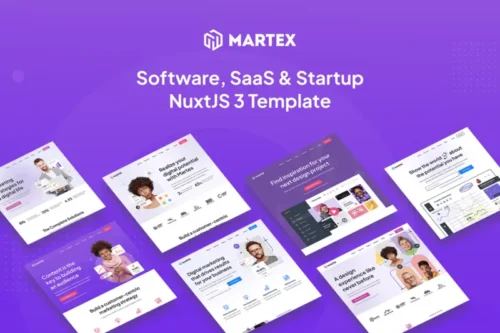 Mua Martex - Software, SaaS & Startup NuxtJS 3 giá rẻ