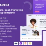 Martex – Software, SaaS & Startup PHP Template